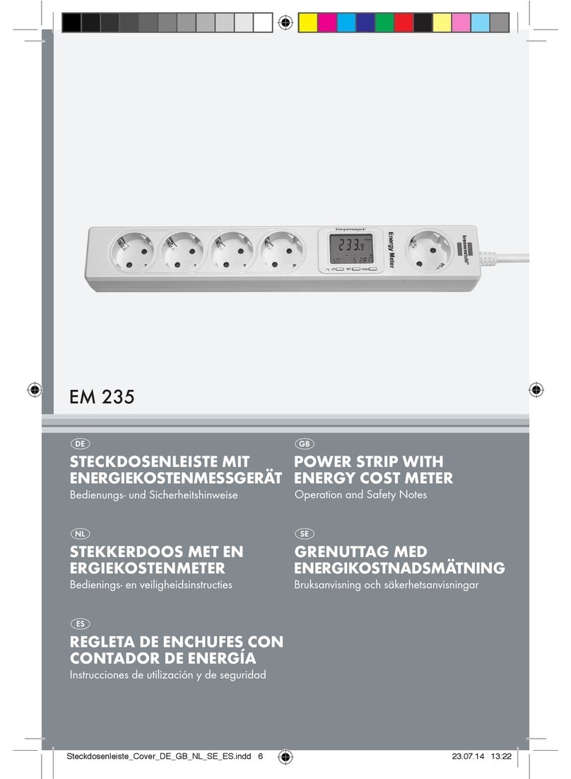 brennenstuhl EM 235 Operation and safety notes