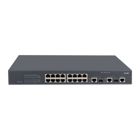 H3C S3100 Series Operation manual product overview