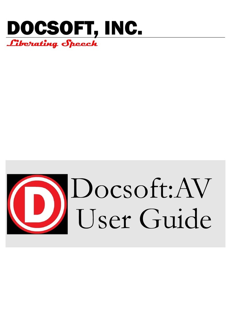 Docsoft AV user guide