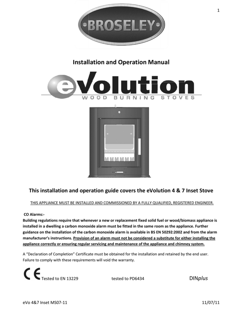 Broseley eVolution 4 Installation & operation manual