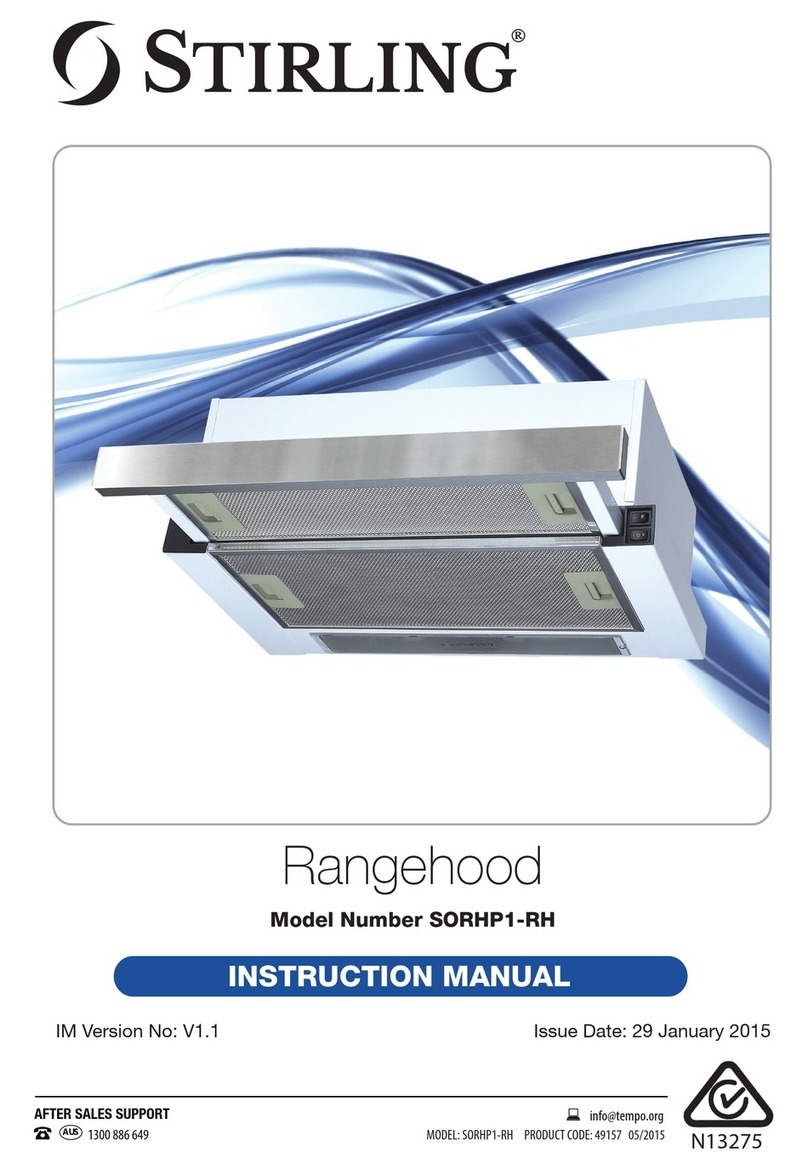Stirling SORHP1-RH instruction manual