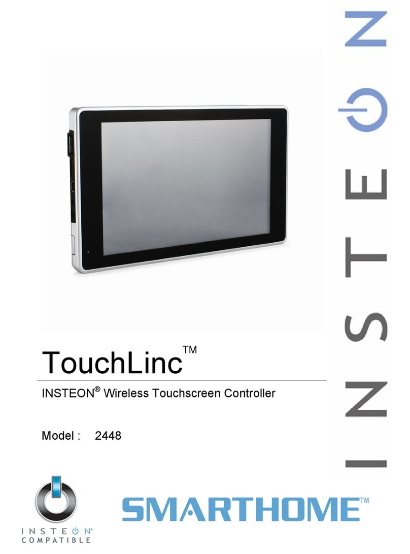 smart home INSTEON Touchlinc 2448 User manual