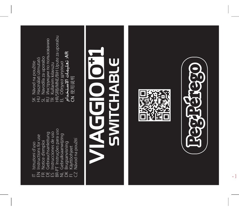 Peg-Perego Viaggio0+1 Instructions for use
