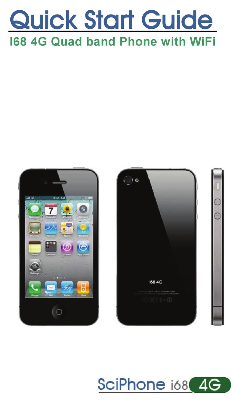 SciPhone i68 User manual