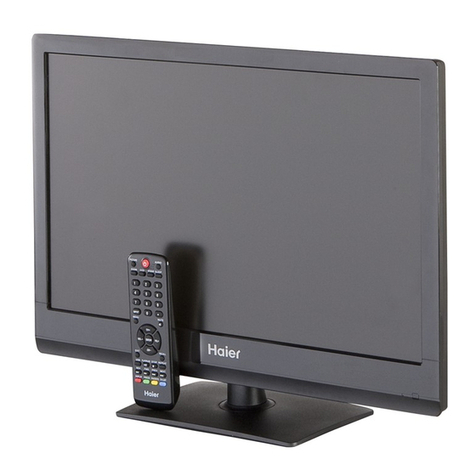 Haier LE24D33800 User manual