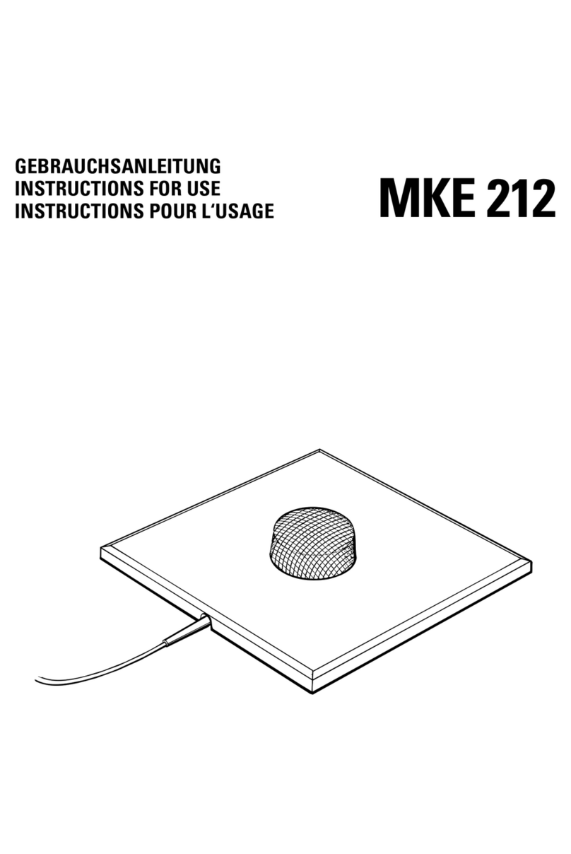 Sennheiser MKE 212 Instructions for use