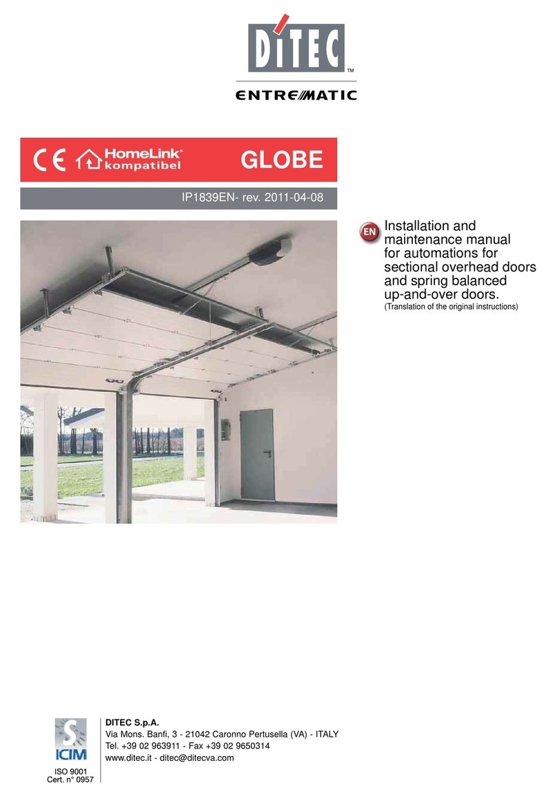 HomeLink GLOBE7 Manual