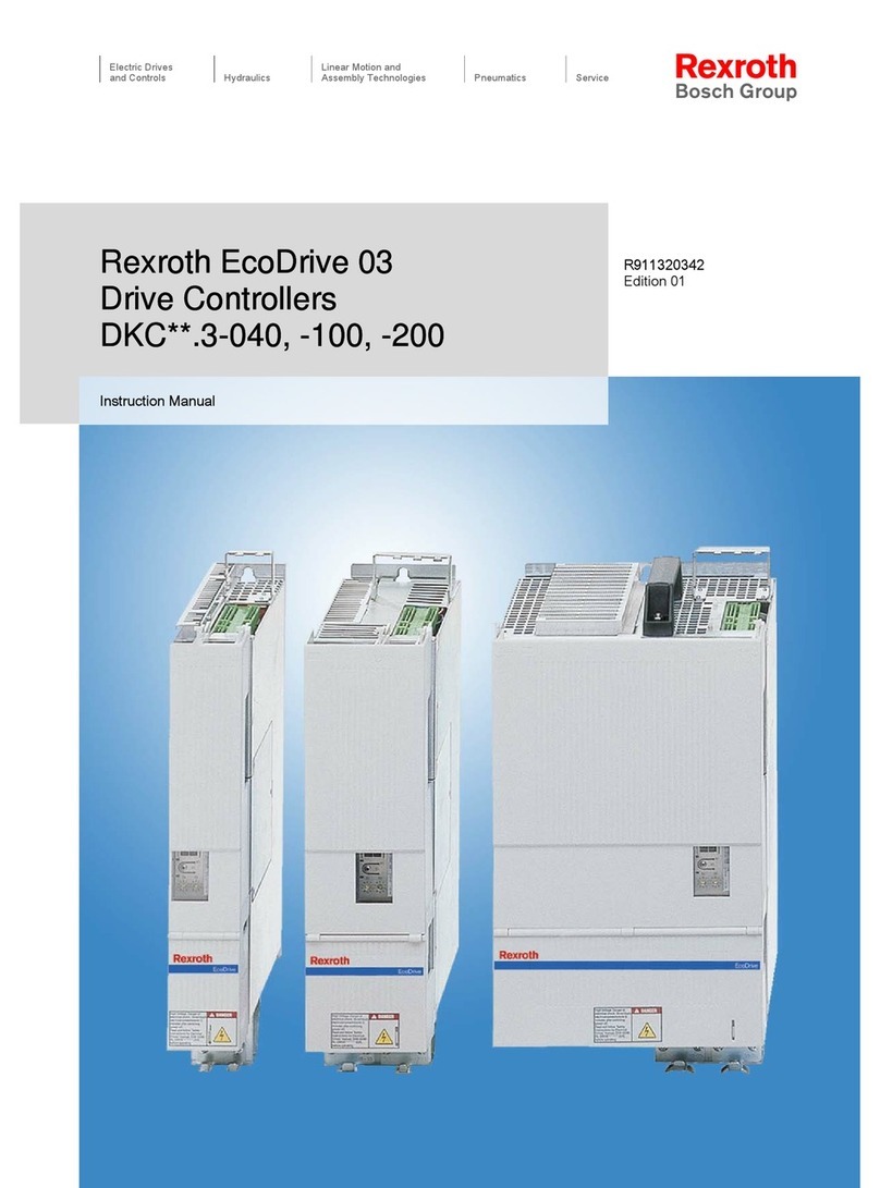 REXROTH EcoDrive 03 instruction manual