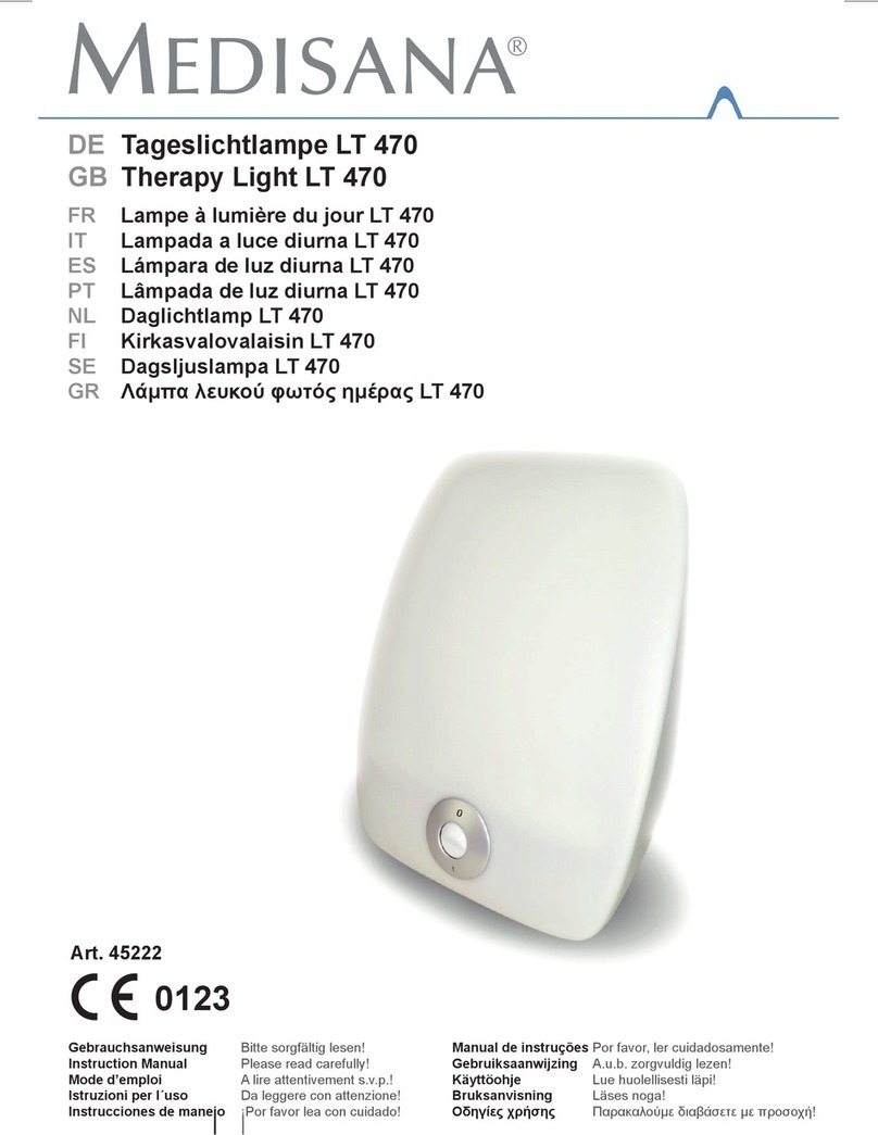 Medisana LT 470 instruction manual