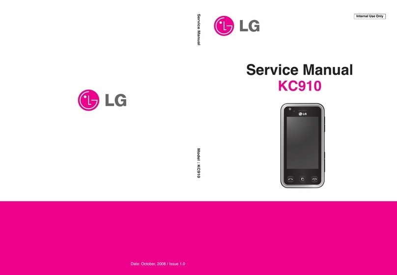 LG Renoir KC910 Service manual
