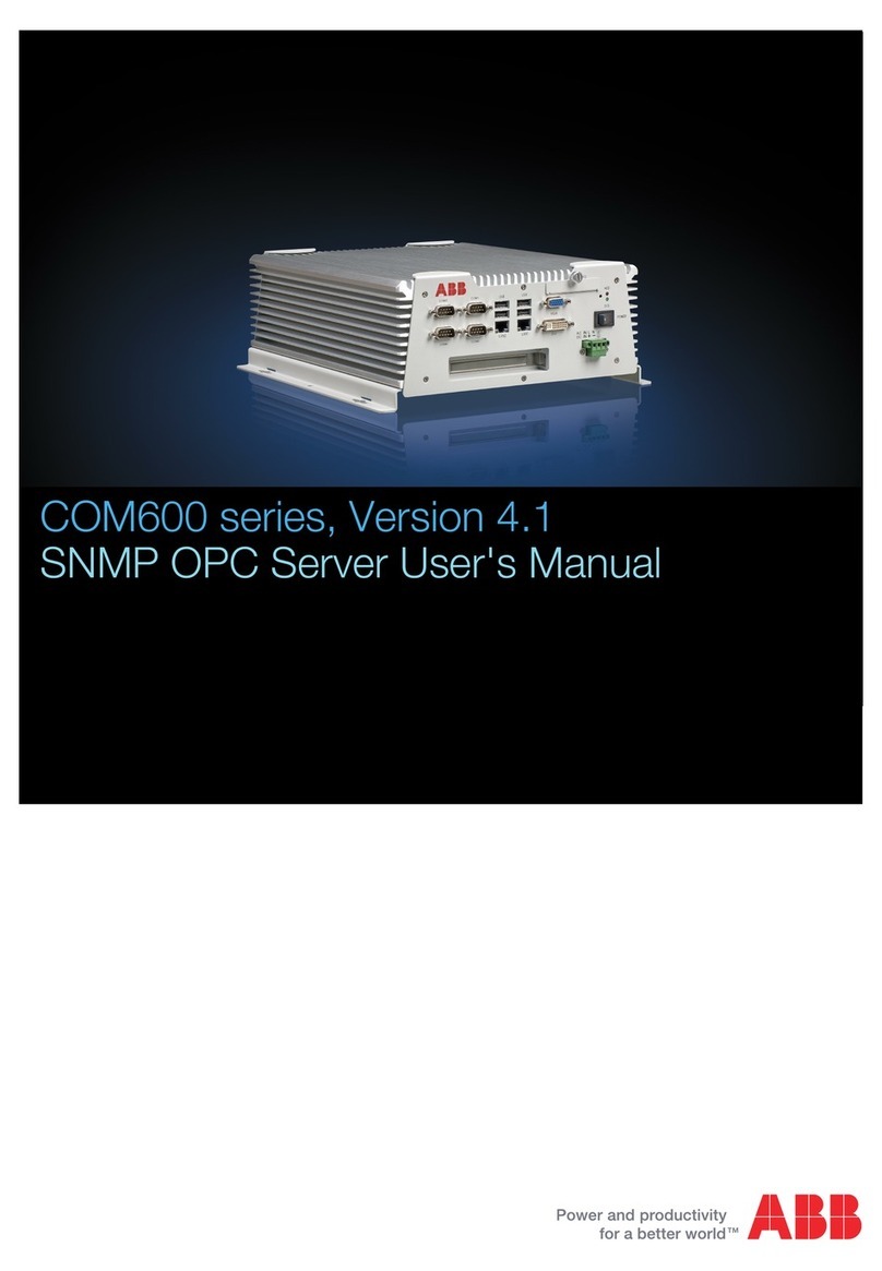 ABB COM600 series User manual