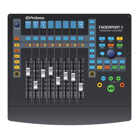 PRESONUS FaderPort 8 User manual