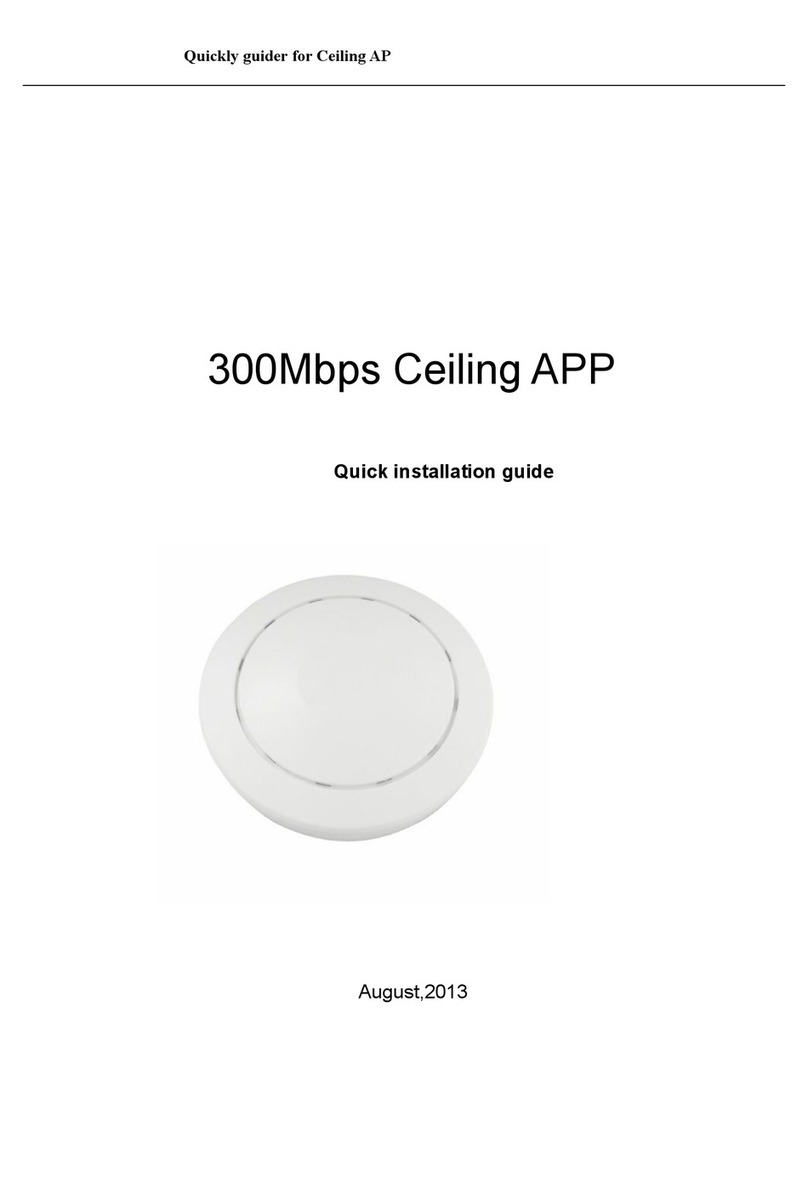 ActForNet A291 Quick installation guide