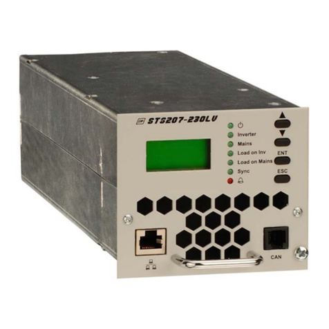 Eltek Valere STS207 user manual