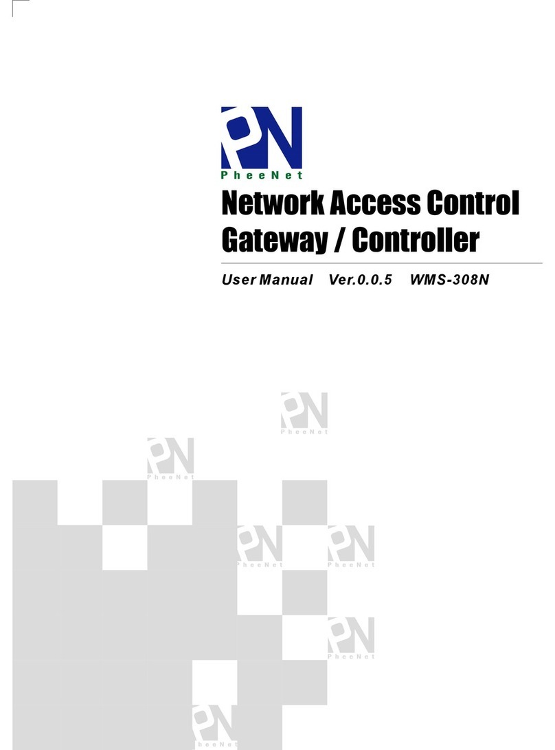 PheeNet WMS-308N User manual