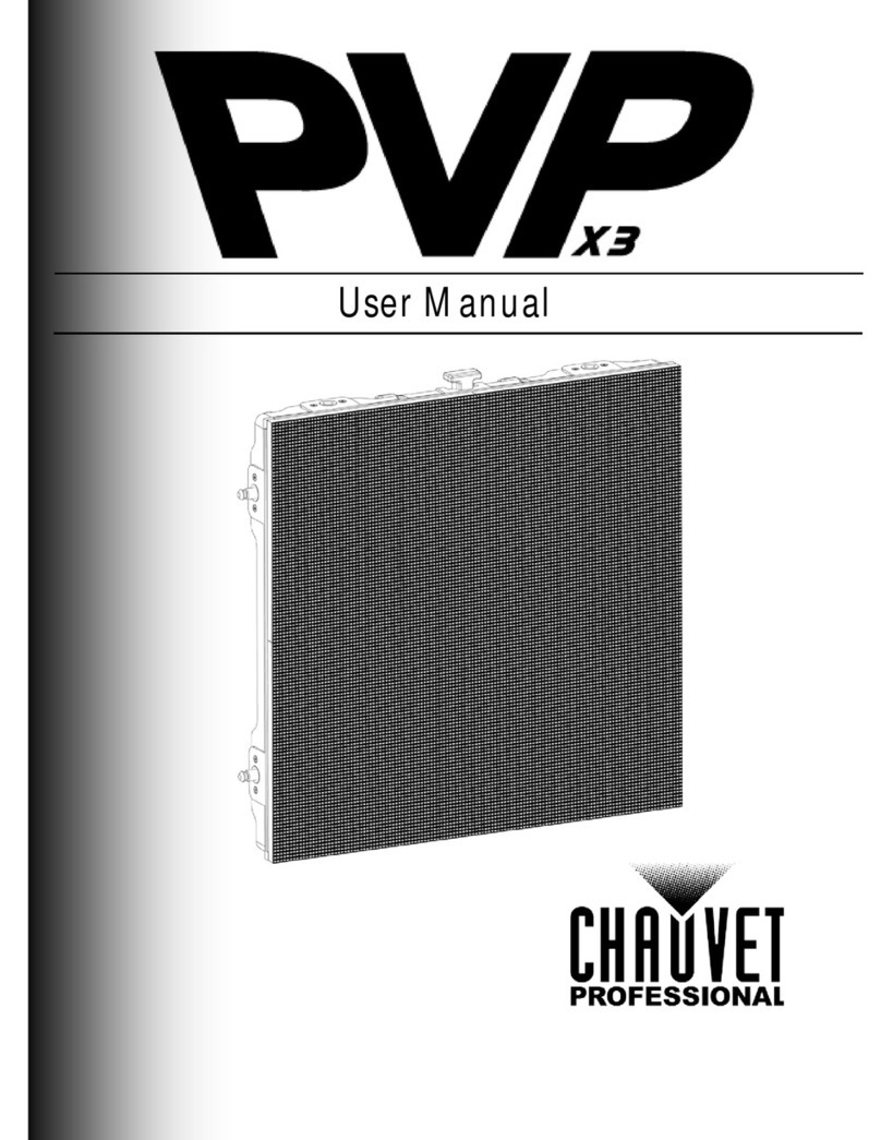 Chauvet pvp x3 User manual