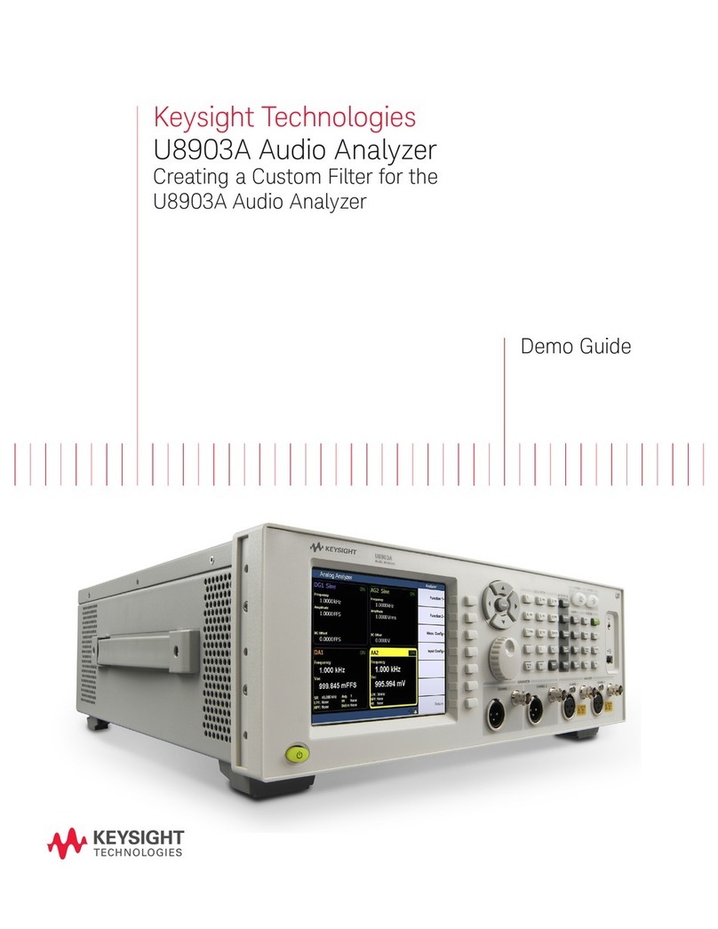 Keysight U8903A User manual