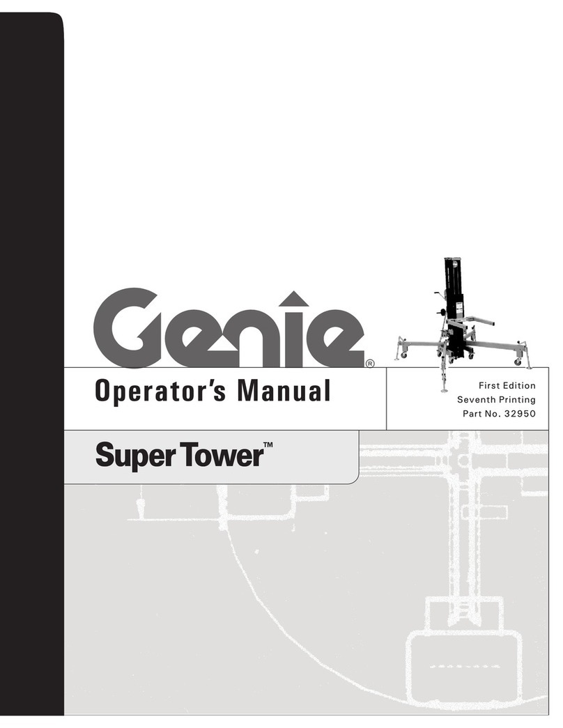 Genie Super Tower ST-20 User manual Genie Super Tower ST-20 User manual