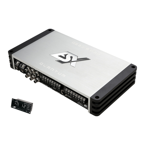 ESX Quantum QE80.8DSP owner's manual