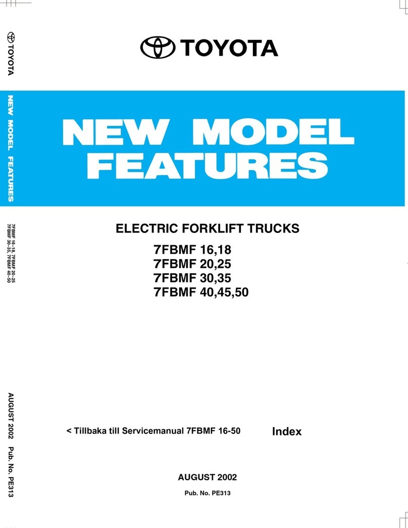 Toyota 7FBMF 18 Repair manual