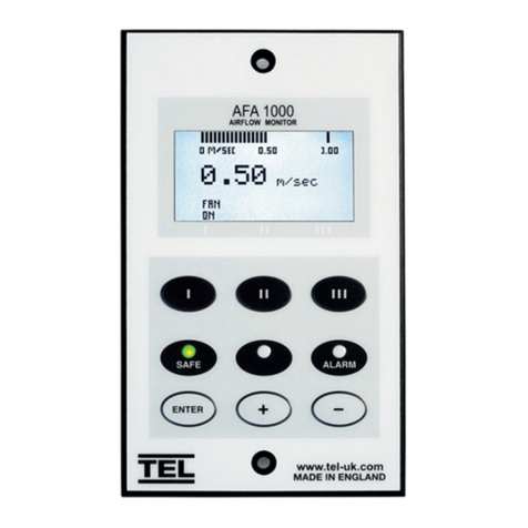 TEL AFA 1000 Operating and instruction manual TEL AFA 1000 Operating and instruction manual