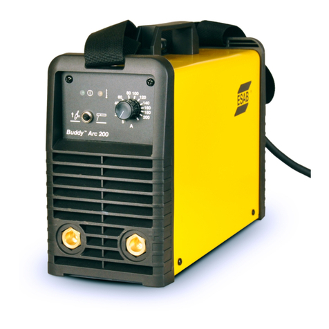 ESAB Buddy Arc 200 User manual
