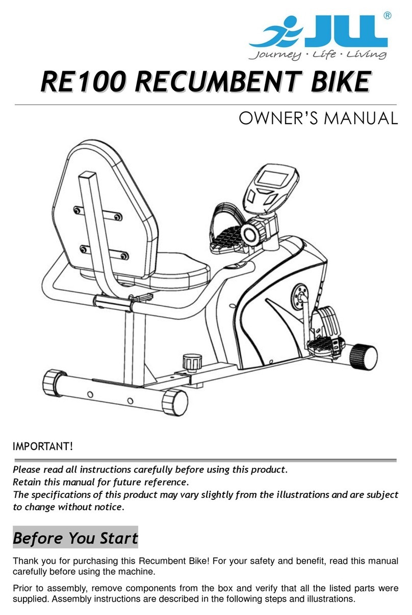 JLL RE100 owner's manual