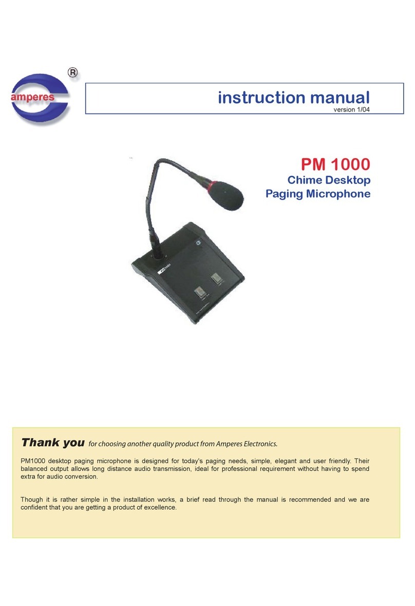 Amperes PM 1000 instruction manual