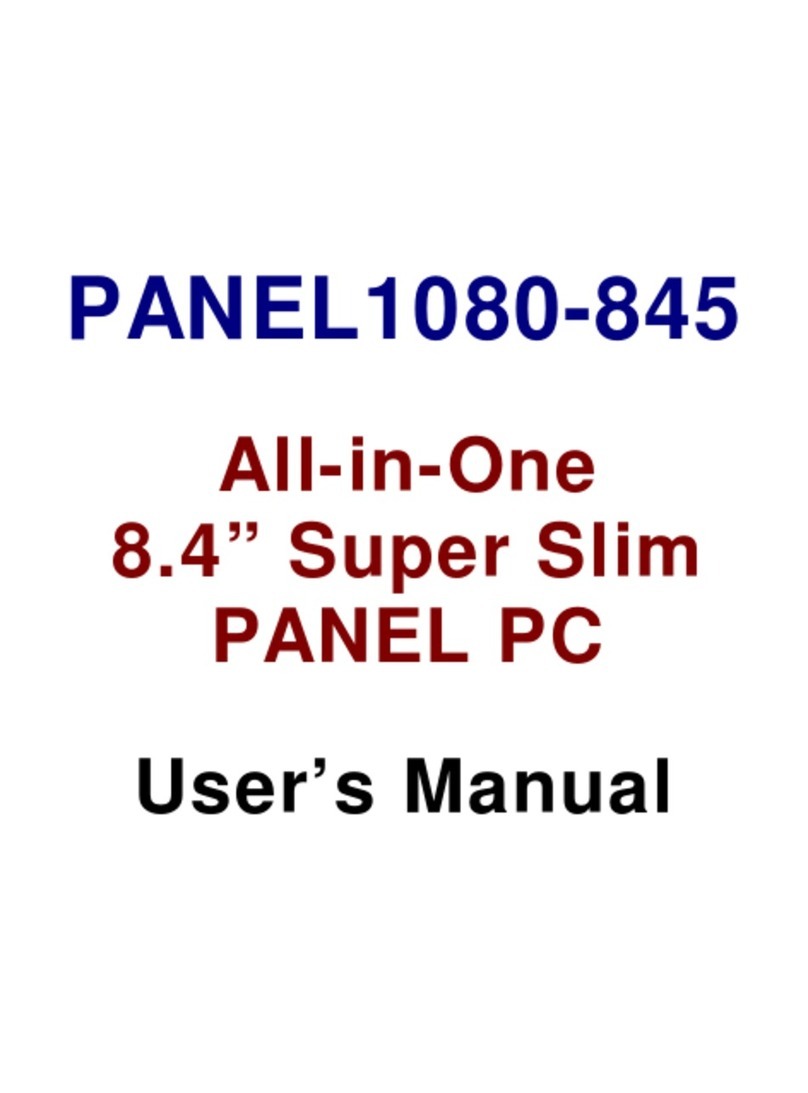 AXIOMTEK PANEL1080-845 user manual