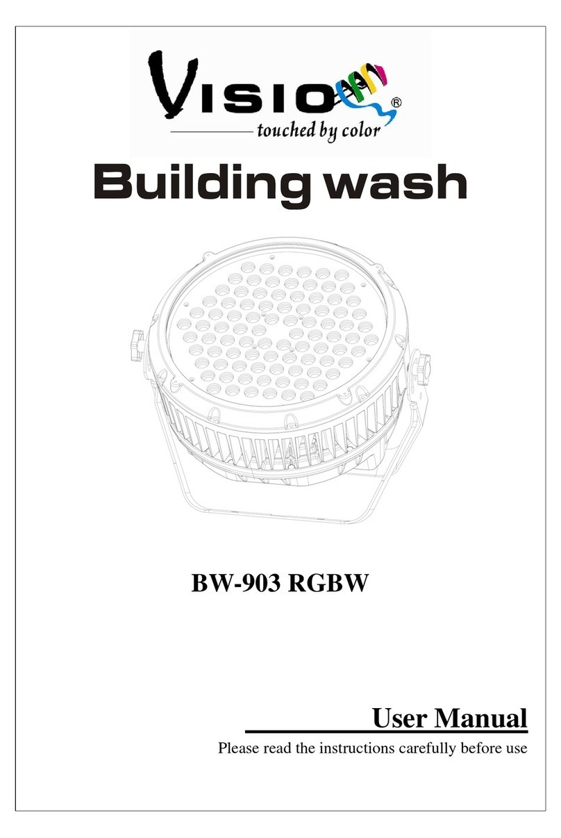 VISIO BW-903 RGBW user manual