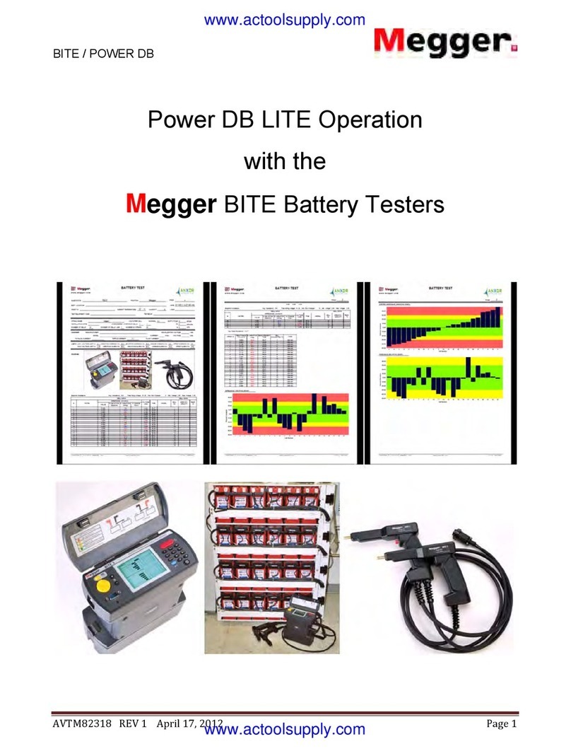 Megger BITE2 manual