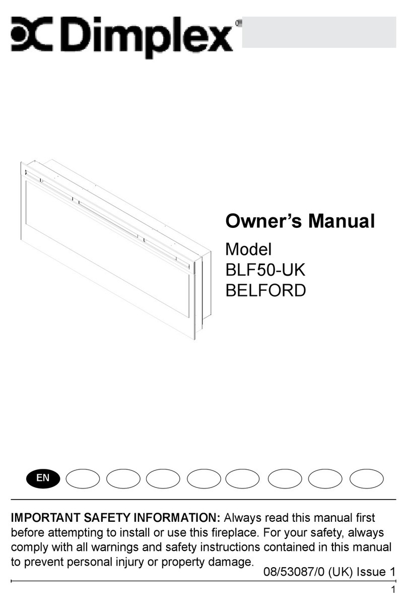 Dimplex BLF50-UK owner's manual