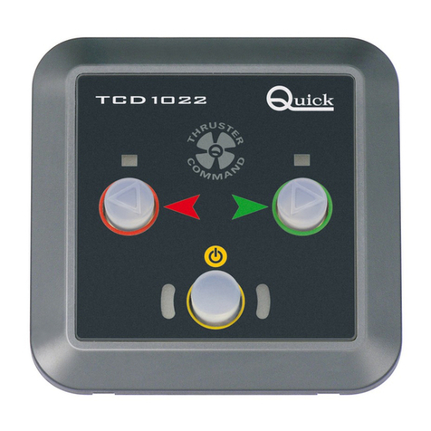 Quick TCD 1022 D Instruction manual Quick TCD 1022 D Instruction manual