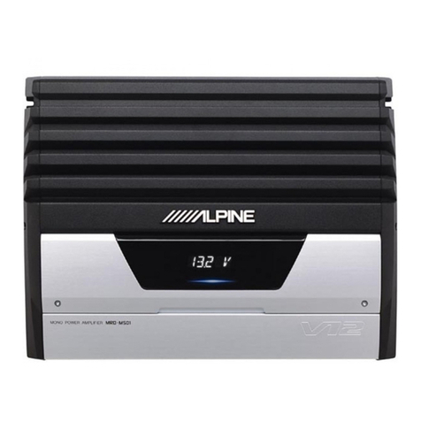 Alpine MRD-M501 User manual