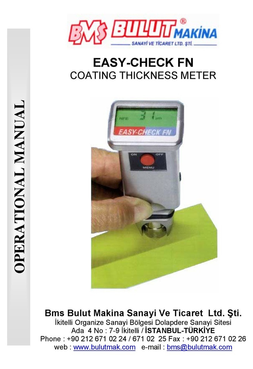 BMS EASY-CHECK FN Operational manual