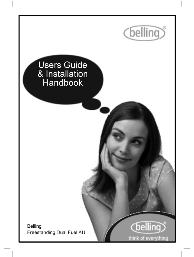 Belling FSDF 60 Instruction Manual