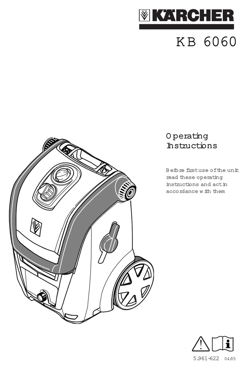 Kärcher KB 6060 operating instructions
