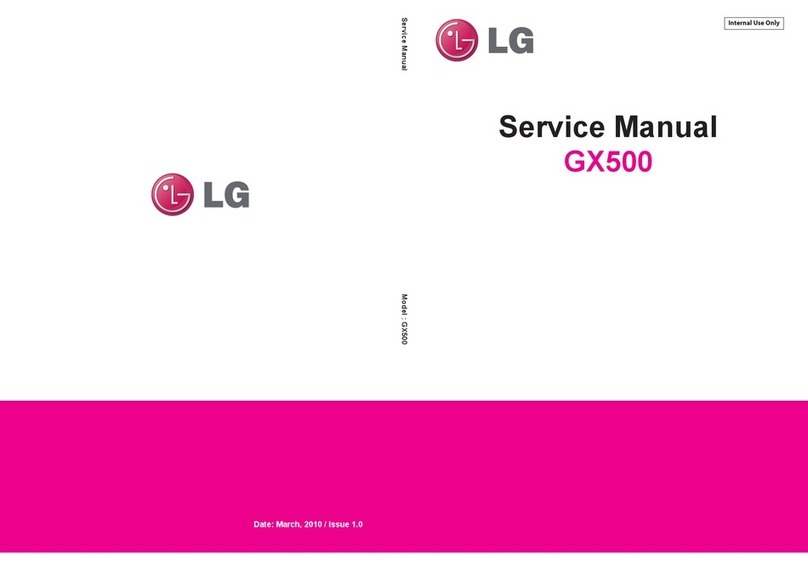 LG GX500 User manual