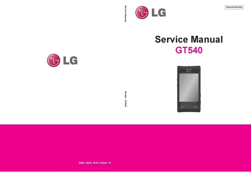 LG GT540 User manual