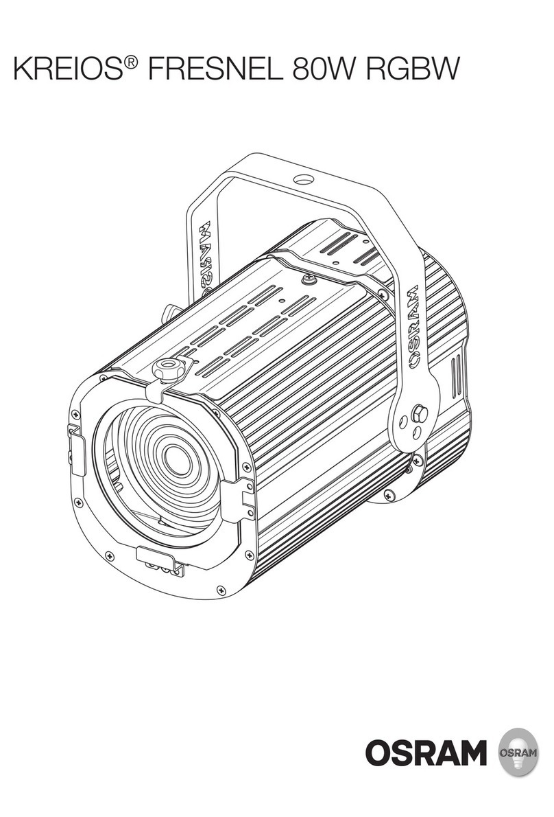 Osram kreios fresnel User manual