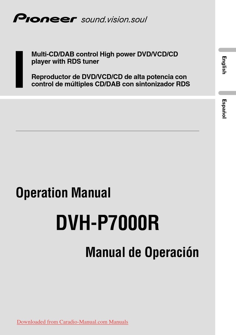 Pioneer DVH-P7000R User manual