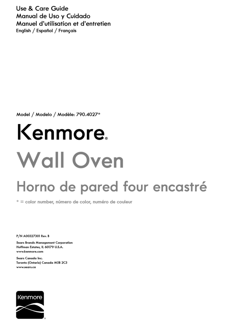 Kenmore 790.4027 Use & care guide