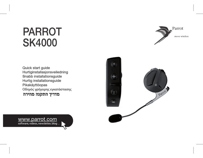 Parrot SK4000 User manual