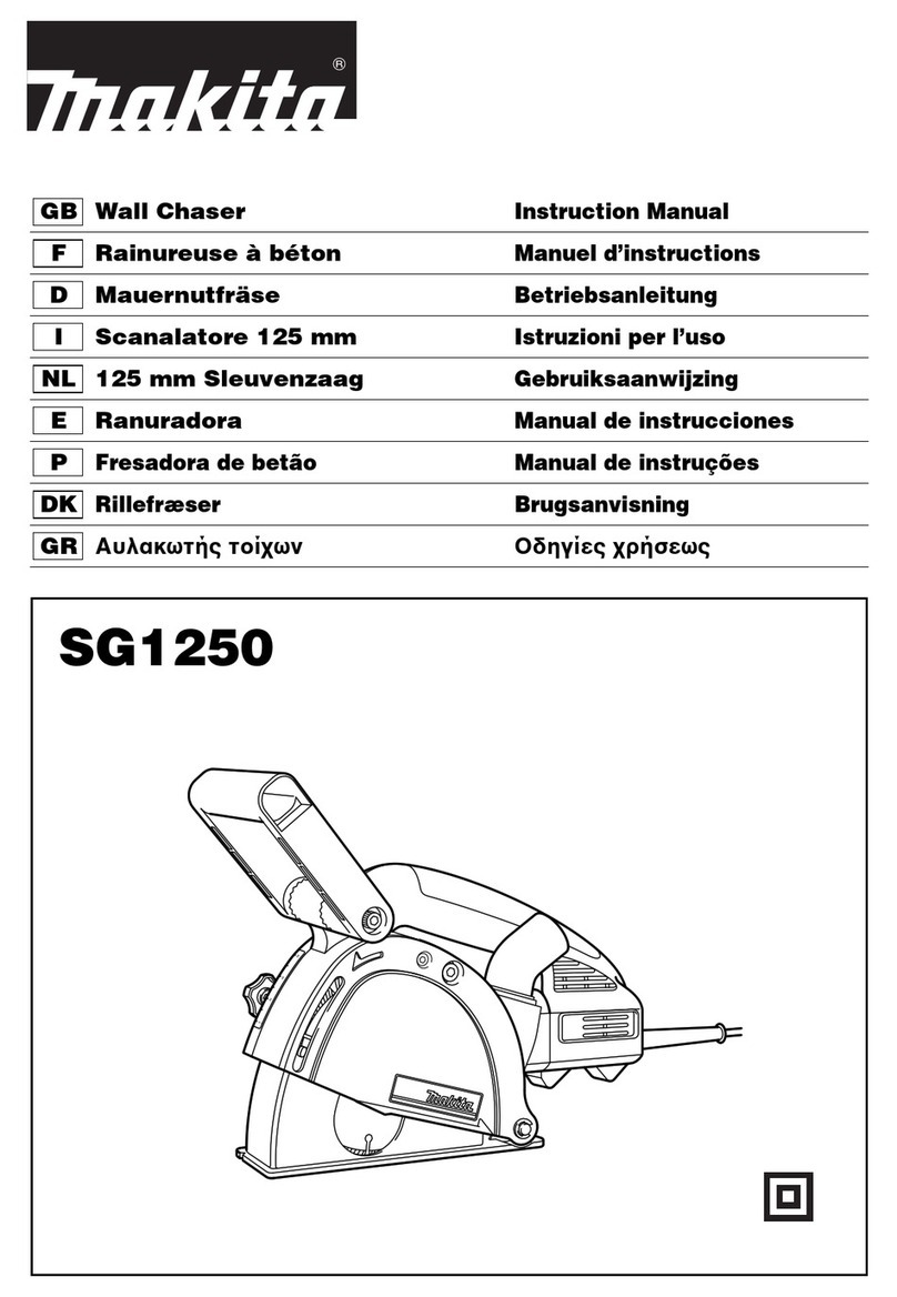 Makita SG1250 instruction manual