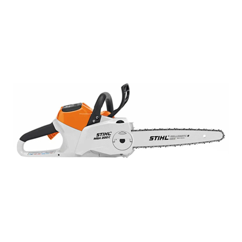Stihl Msa 200 c User manual