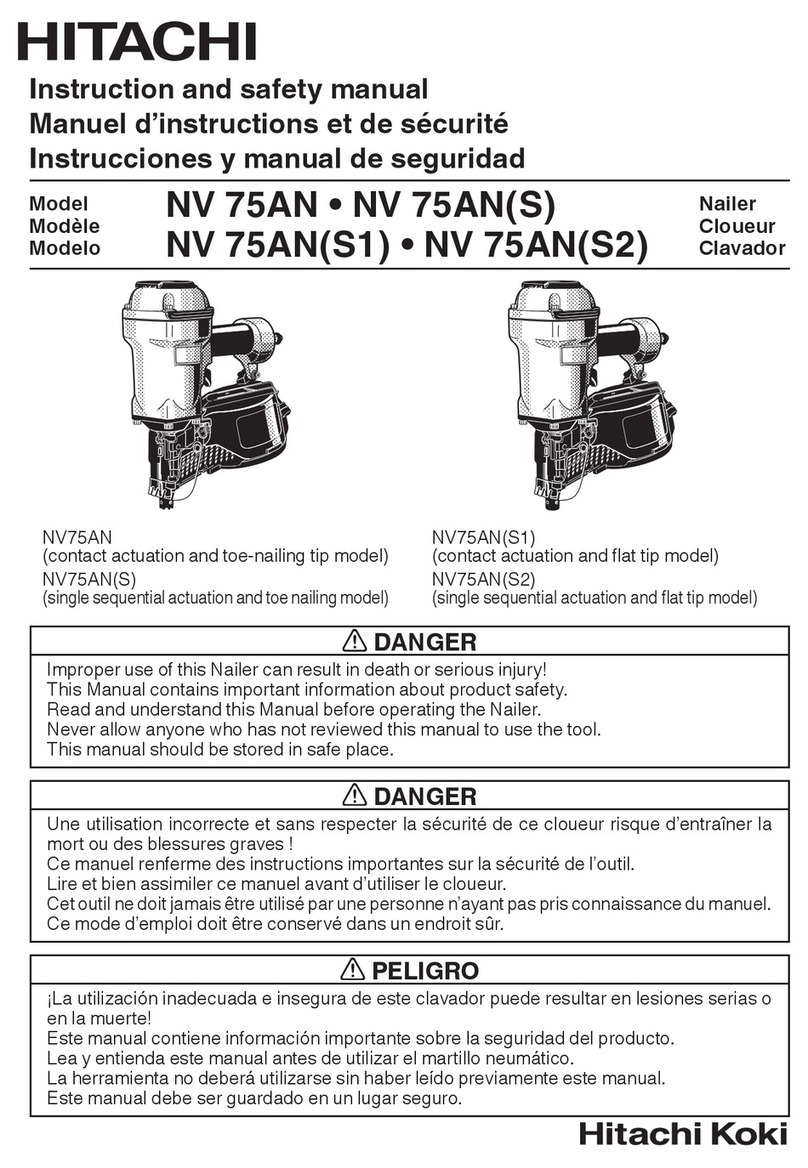 Hitachi NV 75AN Instruction Manual Hitachi NV 75AN Instruction Manual