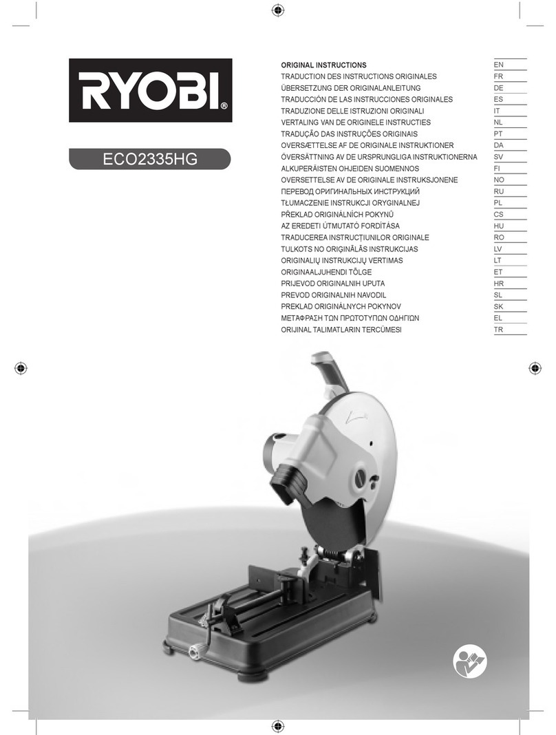 Ryobi ECO2335HG User manual