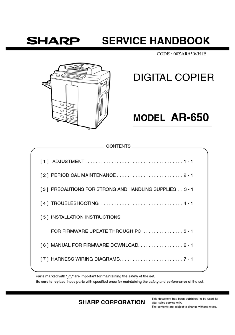 Sharp AR-650 How to use