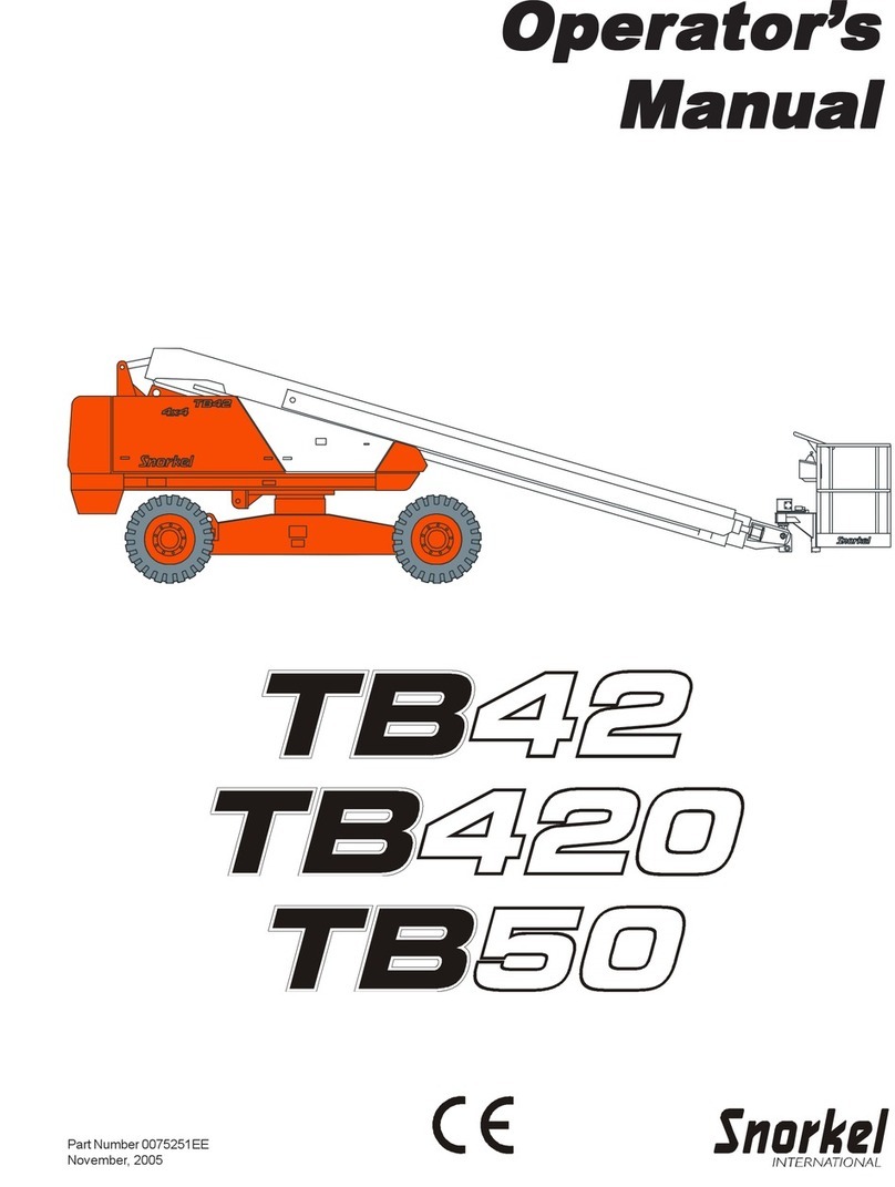 Snorkel TB42 User manual