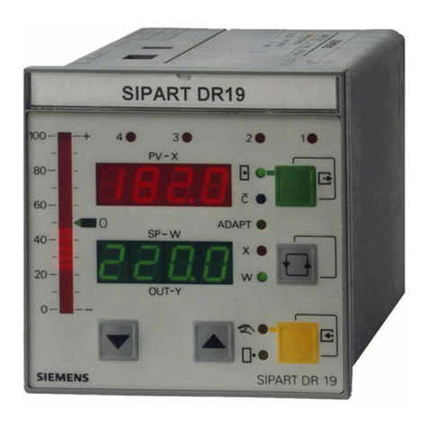 Siemens SIPART DR19 User manual